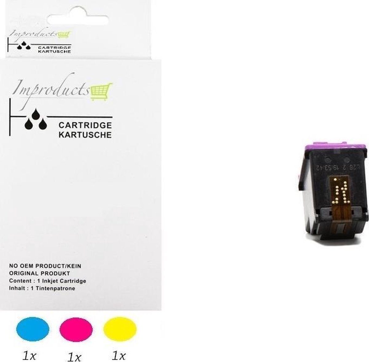 Improducts? Inkt cartridge - Alternatief Canon CL-541 XL kleur