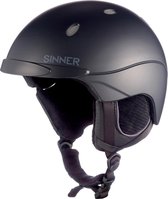 Sinner Titan Unisex Skihelm - Matte Black - XXL/64 cm