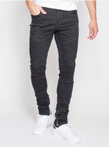 Mezaguz Heren Jeans Black-Slimfit-Maat:W34XL34