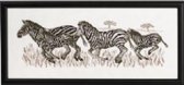 Permin borduurpakket zebra's om te borduren 12-8325