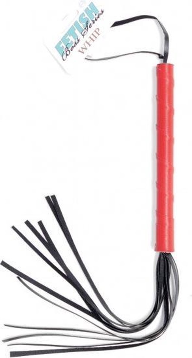 Goedkoopste Bossoftoys - BDSM Zweep - Whipp 40 cm - FETISH BOSS SERIES - Bondage zweep
