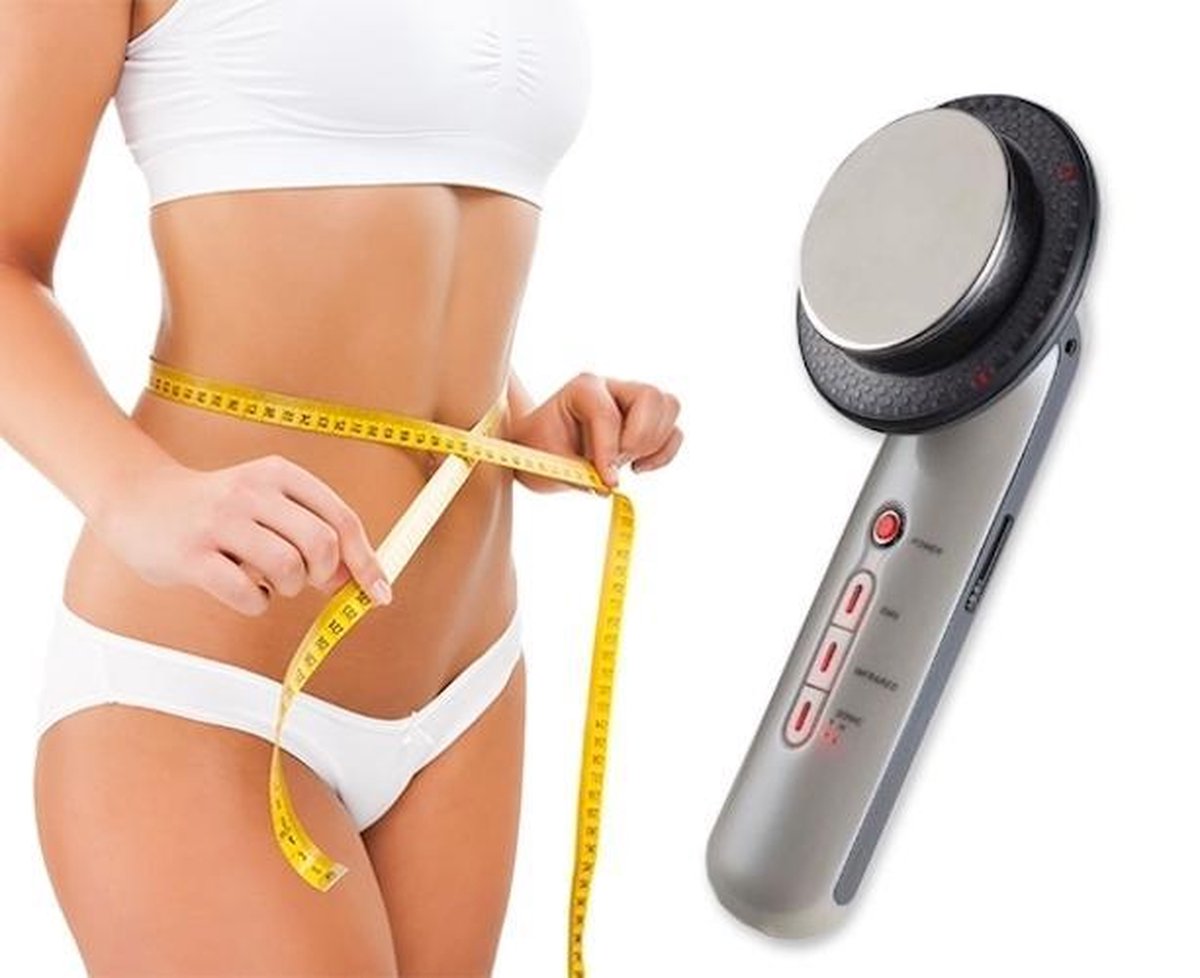 Ultrasonic Bodysculpture Apparaat - 3 in 1 - Body Slimming - Massage - Anti Cellulite - Ultrasonic Bodysculpture