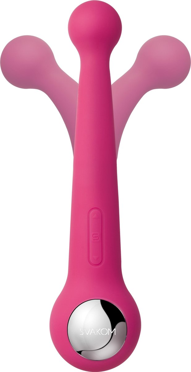 Goedkoopste Svakom Bonnie G-Spot Vibrator dubbele motor - Roze