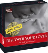Tease & Please Discover Your Lover 100% Kinky - Rood - Erotisch Bordspel