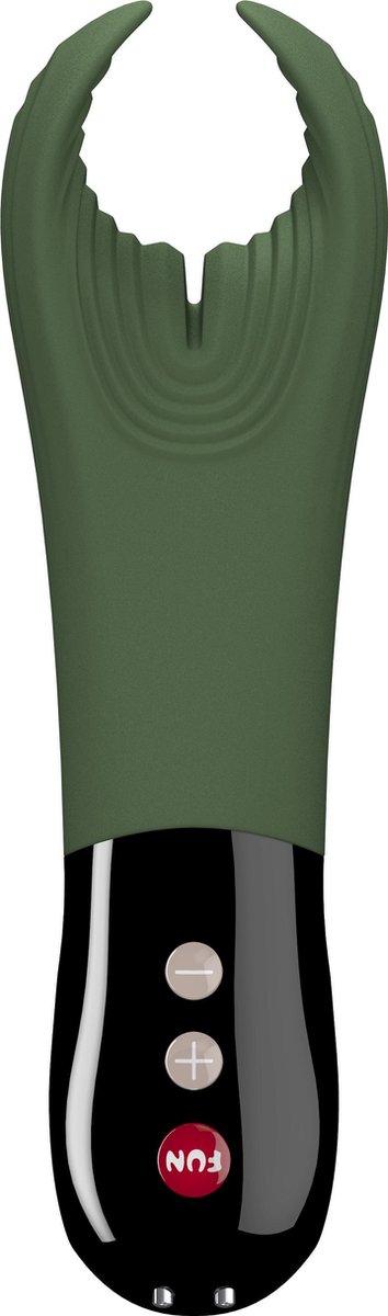 Fun Factory Manta Masturbator - Mosgroen & Zwart