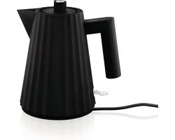 Alessi Plissé Waterkoker - 1L - Kunststof - Zwart