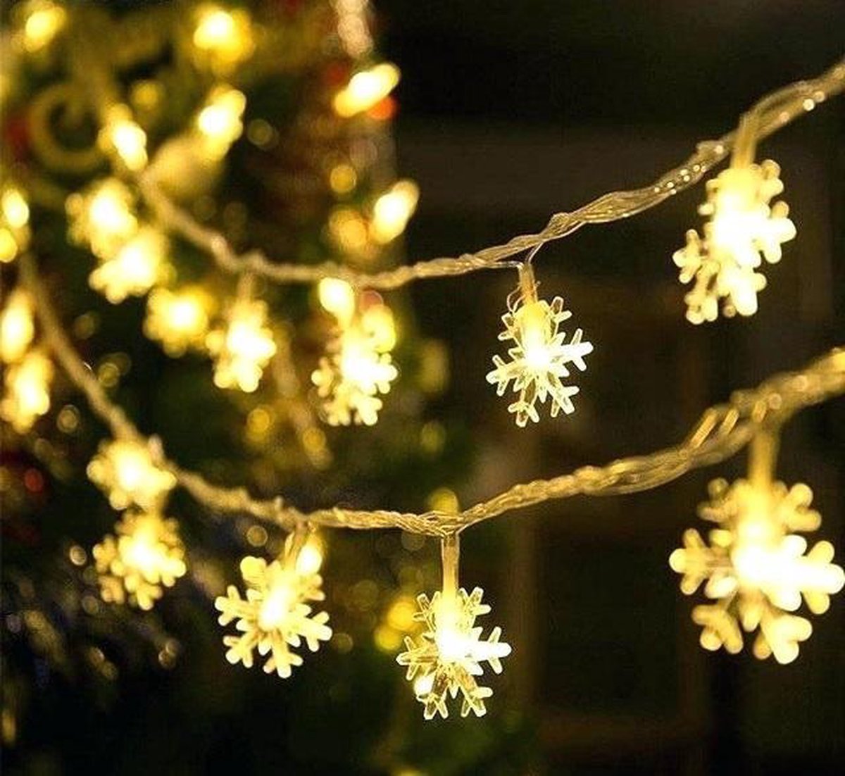 Kerstverlichting Sneeuwvlok 6 Meter 40 LED