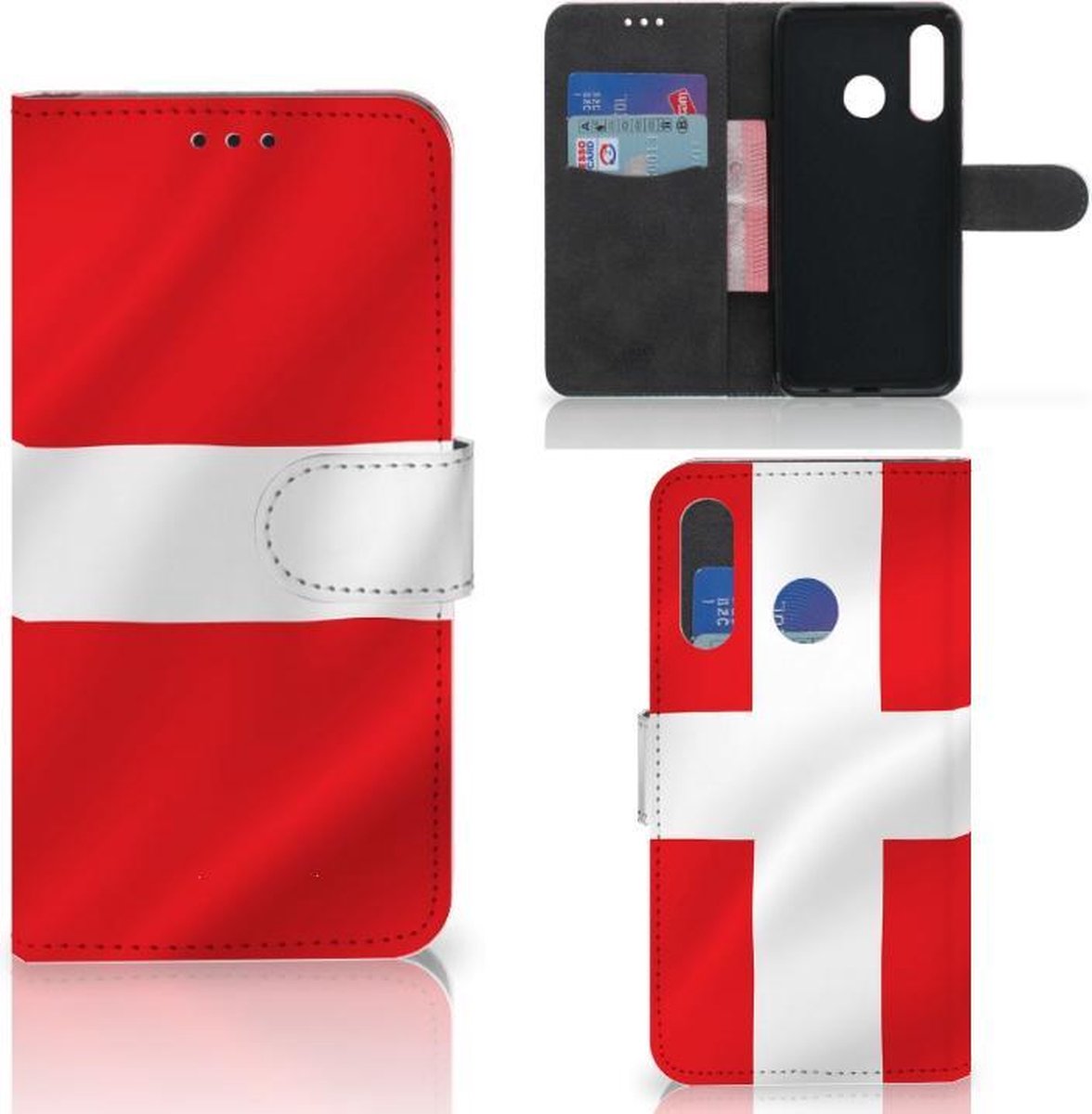 Boekhoesje voor Huawei P30 Lite (2020) Bookstyle Case Denemarken