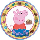 Peppa Pig bordjes ø 22,9 cm. 8 st.