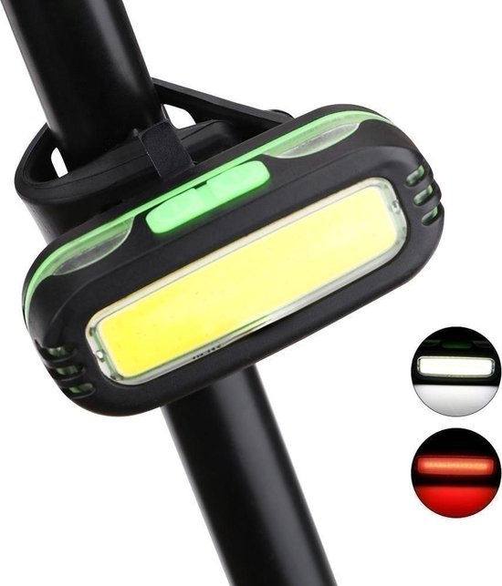 XANES TL25 2-in-1 500LM COB LED Fiets Achterlicht Fietsen Fietsverlichting  Koplamp | bol.com