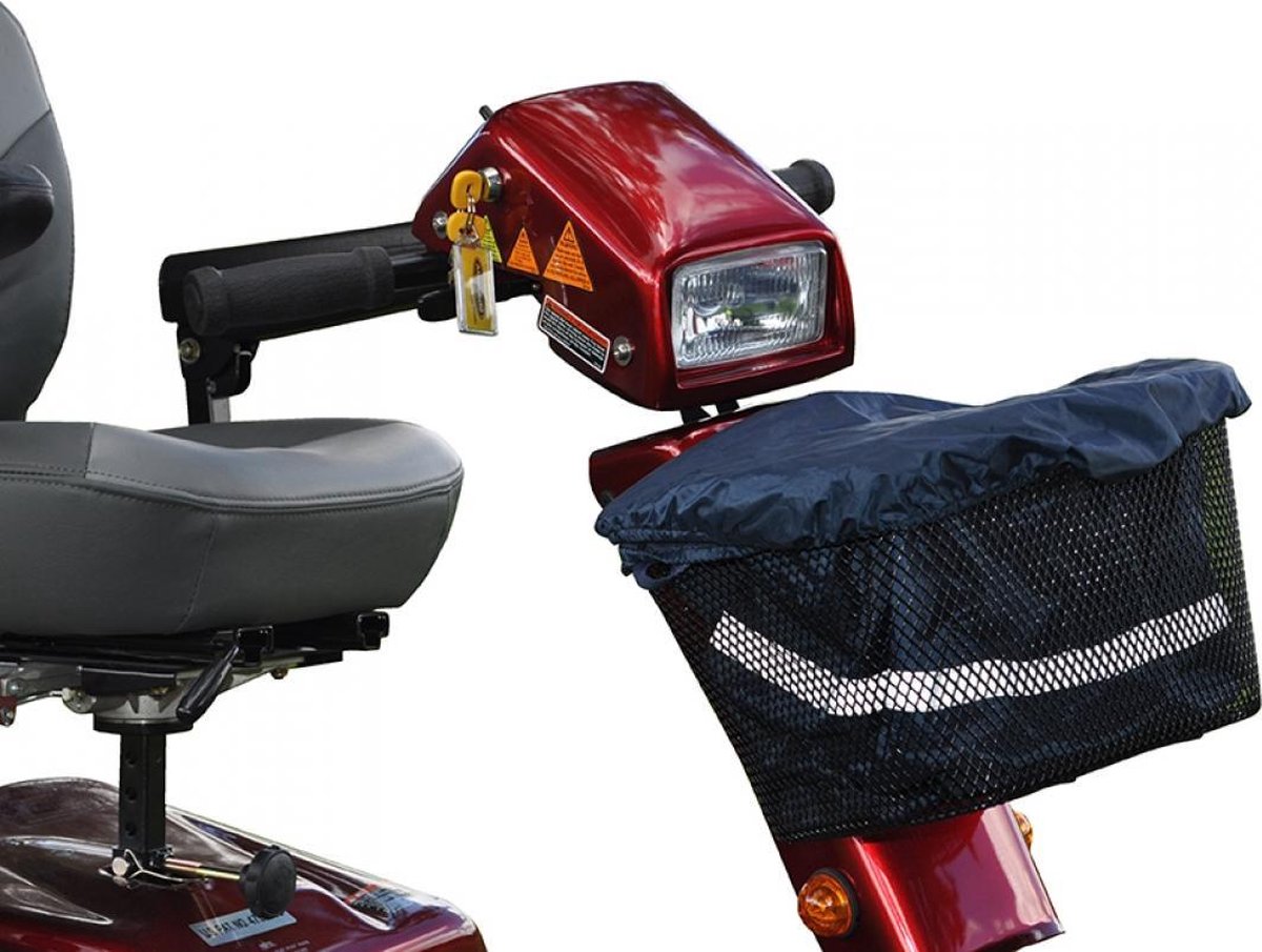 Goedkoopste Splash - Scootmobielaccessoire - Scootmobiel mandtasje - 100 x 40 cm - blauw - tas voor scootmobiel