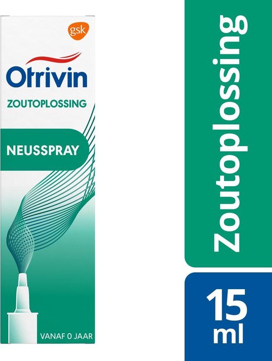 Bol Com Otrivin Zoutoplossing 15 Ml Neusspray