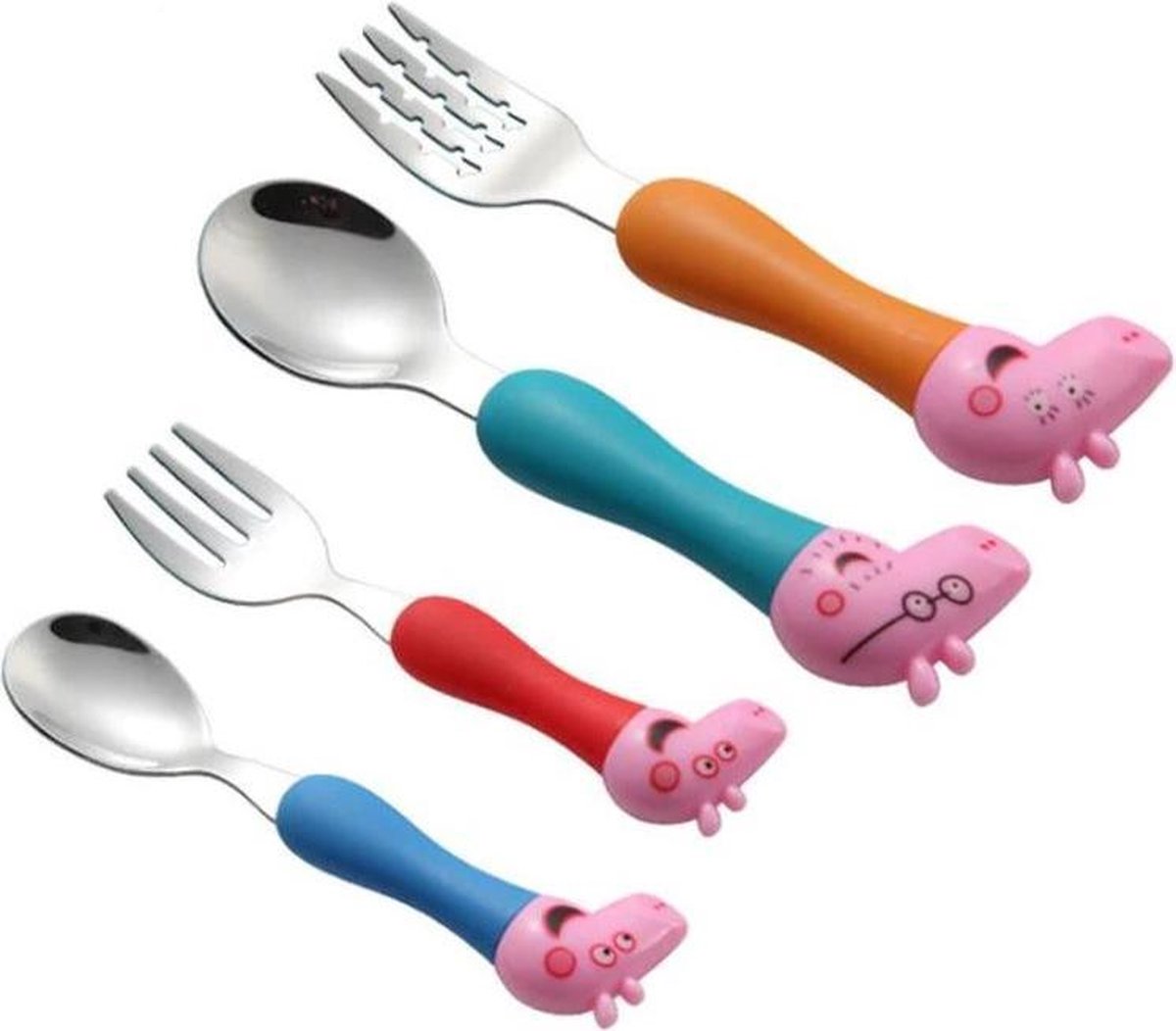 Goedkoopste Peppa Big kinderbestekset Familie