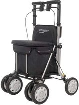 Carlett Lett900 Boodschapen Rollator Antraciet