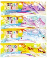 Foam Glider Eenhoorn - 12 stuks Unicorn Gliders - traktatie uitdeelcadeautjes kinderfeestje
