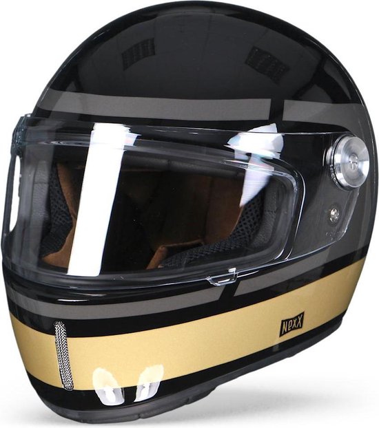 WESTT Torque Motorhelm, integraalhelm, grijs, opvouwbare motorhelm
