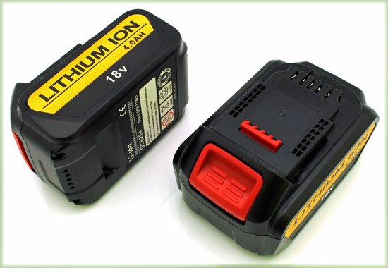 2 Accu's, batterijen voor DeWalt XR, 4000 mAh, 18-20V | bol.com