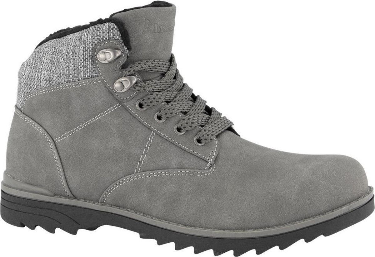| Landrover Heren Grijze halfhoge boot warm gevoerd Landrover Bruine veterboot warm gevoerd Gratis Bezorgd