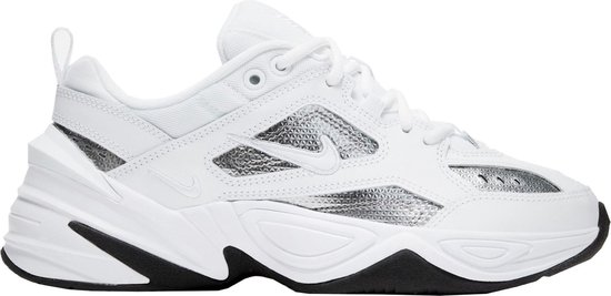 Nike Sneakers - Maat 38.5 - Vrouwen - wit/ zilver | bol.com
