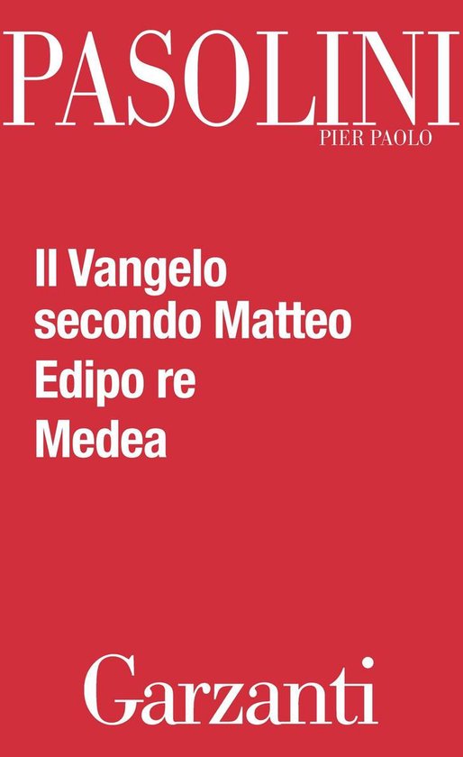 Il Vangelo secondo Matteo - Edipo re - Medea - cover
