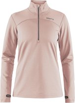 Craft Pin Halfzip  Wintersportpully - Maat XL  - Vrouwen - roze