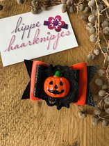 Haarstrik Halloween pompoen