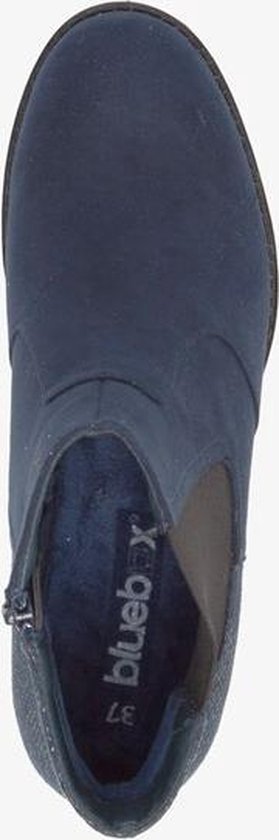 | Blue Box dames enkellaarsjes Blauw Maat 40 | Blue Box dames enkellaarsjes Blauw Maat 40