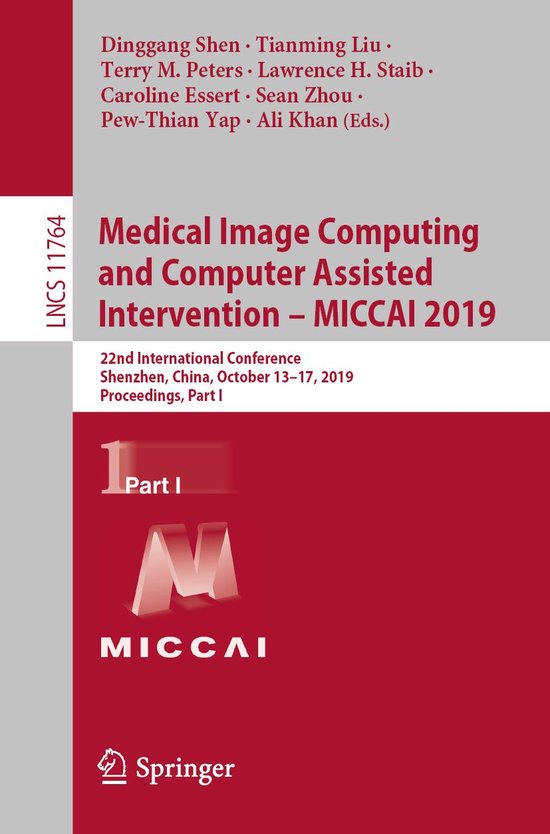 Springer Nature Proceedings Computer Science 1 - Medical Ima ... - cover
