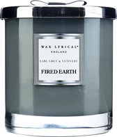 wax Lyrical fired earth geurkaars earl grey & vetivert