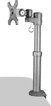 Bol.com DESQ® Monitor Standaard met Gasveer | 17/34 Inch | Zilver aanbieding