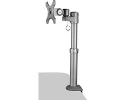 DESQ® Monitor Standaard met Gasveer | 17/34 Inch | Zilver