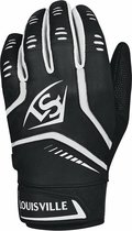 Louisville Slugger - Honkbal - Slaghandschoentjes - Omaha - Jeugd - Zwart - Jeugd Large