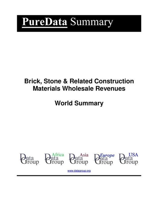 PureData World Summary 1299 - Brick, Stone & Related Constru ... - cover