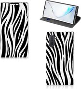 Geschikt voor Samsung Galaxy Note 10 Hoesje maken Zebra
