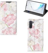 Geschikt voor Samsung Galaxy Note 10 Smart Cover Lovely Flowers