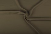 Texture/Polyester stof - Middel khaki - 25 meter