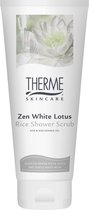 Therme Zen White Lotus Rice Shower Scrub 200ml