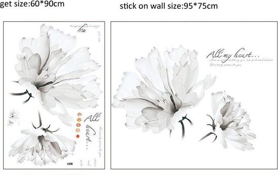 HEBIQUAN Muurschildering PVC zelfklevend behang abstract roze