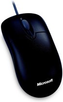 Microsoft P58-00059 Bedrade muis - Ambidextrous - Zwart