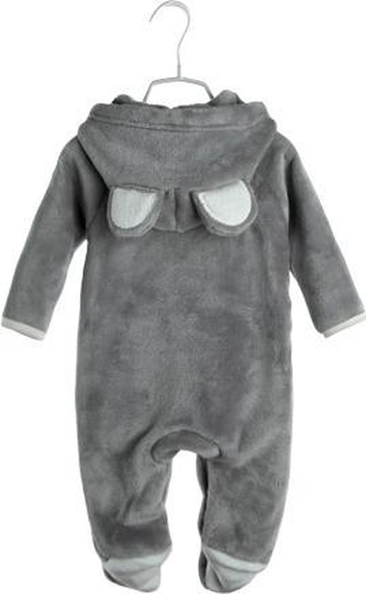grijs beren pak - Jumsuit baby kinderen | Dieren onesie baby Onesie... | bol.com