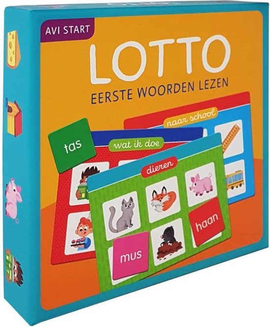 Afbeelding van het spel Deltas Lotto Eerste Woorden Lezen