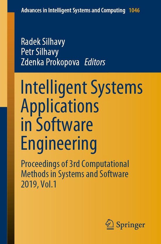 Intelligent Systems Applications in Software Engineering (ebook ...