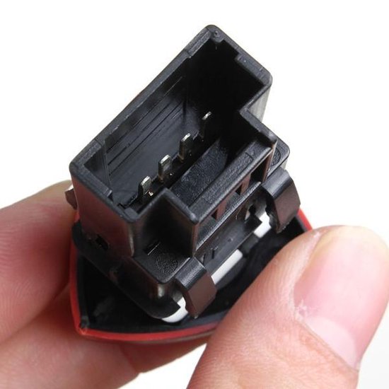 Hazard Warning Light Switch Rode knop voor Renault Vauxhall Nissan
