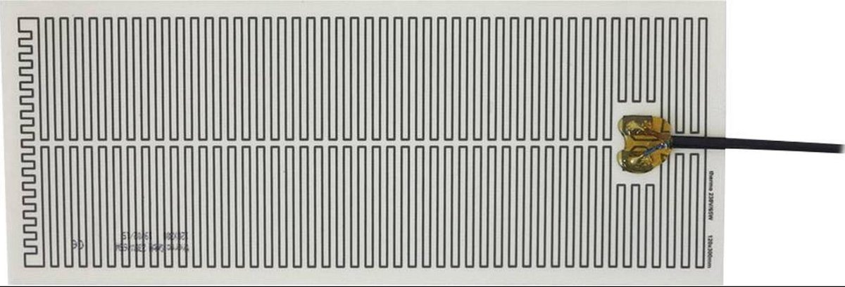 Thermo TECH Polyester Verwarmingsfolie Zelfklevend 230 V 65 W Beschermingsklasse IPX4 (l x b) 300 mm x 120 mm