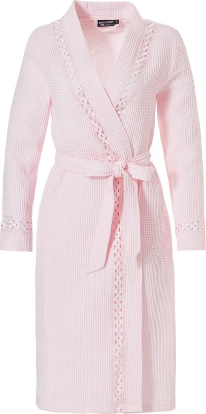 Onaangeroerd abstract agenda Pastunette Deluxe Dames Nachtmode kimono roze maat XL | bol.com