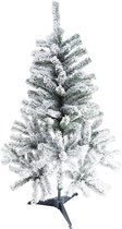 Kerstboom Tuscan Spruce Sneeuw 120cm - Inclusief Voet