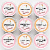 Waxmelts Wintery Candy Apple en Carrotcake