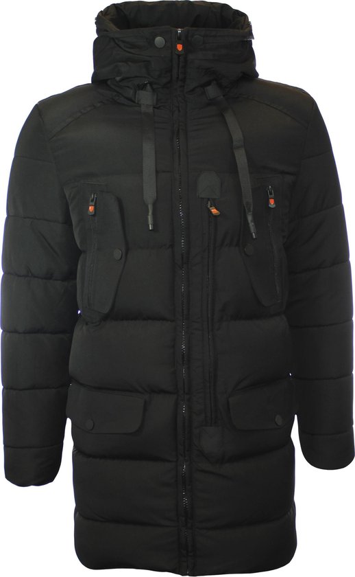 | Green.G Winterjas Parka Heren Zwart M Heren Winterjassen collectie van Bever | Bekijk de nieuwe