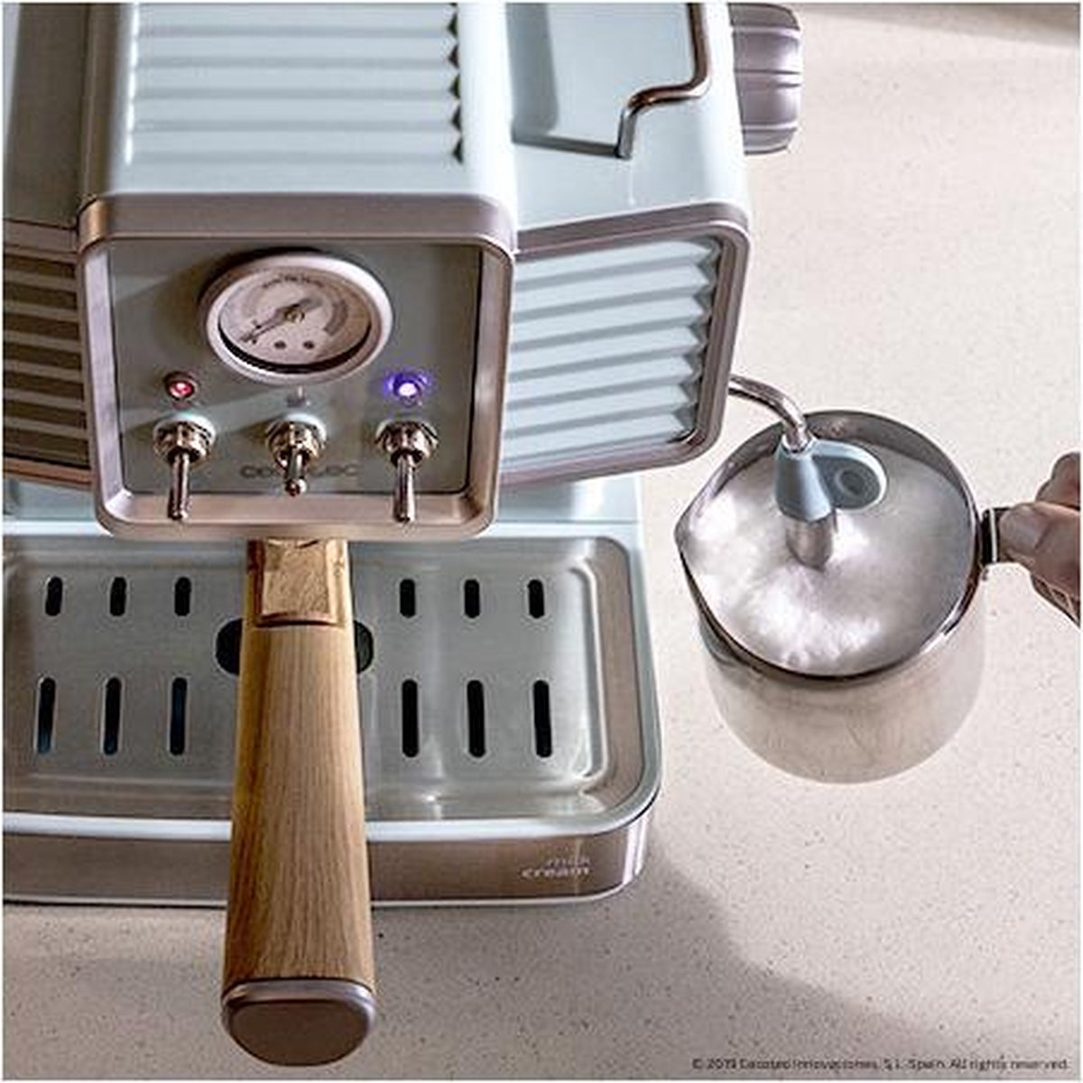 Cecotec Power Espresso 20 Pistonmachine met Traditionele - afbeelding 2