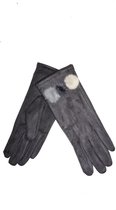Dames Spandex Touchscreen Handschoenen - Grijs